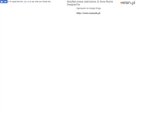 Tablet Screenshot of annamucha.pl
